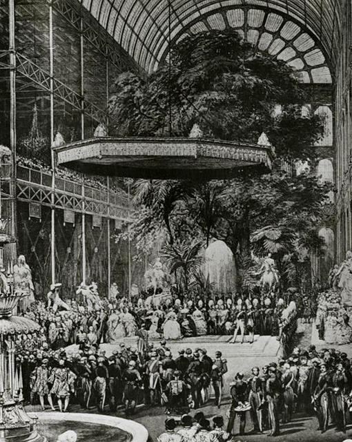 Inauguration de l'Exposition de Londres de 1851
