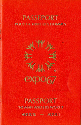 Passeport pour la Terre des hommes. Expo 67