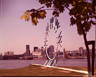 L'emblème de l'Exposition universelle de Montréal de 1967.