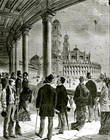 Inauguration de l'Exposition universelle de Paris de 1878. 