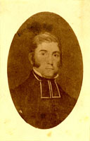 Photographie d'un portrait de l'abbé Charles-François Painchaud.