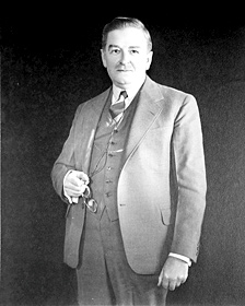 Le premier ministre du Québec, Maurice Duplessis