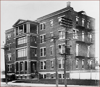 L'hôpital Sainte-Justine situé au 1879 de la rue Saint-Denis