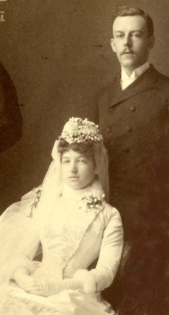 Mariage de Marie Lacoste et d'Henri Gérin-Lajoie.