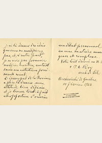 Lettre de Mgr Paul-Eugène Roy à Marie Gérin-Lajoie, p.2 et 3