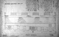 Plan original de l'architecte Harry Staveley.